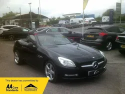 Black Used 2012 Mercedes SLK250 Cabriolet | £6,995 (A bit pricey)