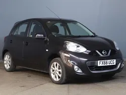 Black Used 2016 Nissan Micra Acenta Hatchback | £4,500 (Fair price)