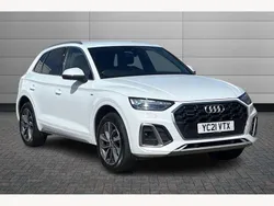 White Used 2021 Audi Q5 S-Line SUV | £31,050 (Fair price)