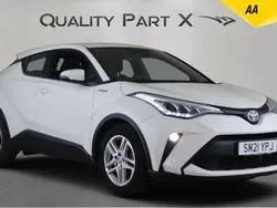 White Used 2021 Toyota C-HR SUV | £15,480 (Super price)