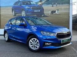 Race blue metallic Used 2023 Skoda Fabia Comfort Hatchback | £14,990 (Fair price)