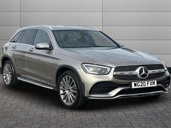 Silver Used 2020 Mercedes GLC300 AMG Line Premium Estate | £28,595 (Good price)