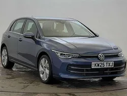 Blue New 2025 VW Golf VIII Style Hatchback | £30,989