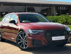 Red Used 2025 Audi A6 Black Edition Estate | £37,980 (Fair price)