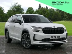 White Used 2025 Skoda Kodiaq SportLine SUV | £37,995 (Expensive)