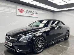 Black Used 2018 Mercedes C220 AMG line Cabriolet | £16,990 (Fair price)