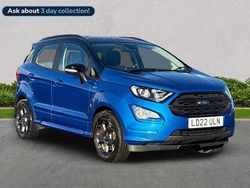 Blue Used 2022 Ford Ecosport ST-Line SUV | £13,939 (Fair price)
