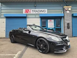 Black Used 2013 Mercedes E350 AMG Cabriolet | £11,500