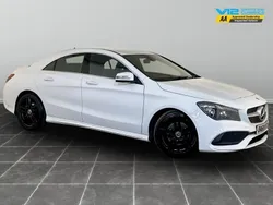White Used 2018 Mercedes CLA200 AMG line Sedan | £12,995 (Super price)