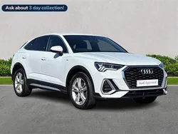 White Used 2020 Audi Q3 S-Line SUV | £24,384 (Good price)
