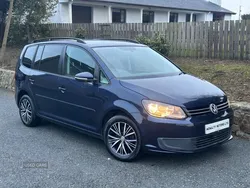 Blue Used 2015 VW Touran S MPV | £5,750 (Expensive)