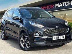 Black Used 2019 Kia Sportage 2 SUV | £9,990 (Fair price)