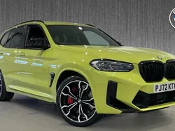 Yellow Used 2023 BMW X3 Competition Edition SUV | £57,699 (A bit pricey)