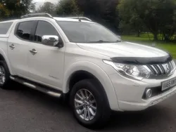 White Used 2016 Mitsubishi L200 Pickup | £9,895 (Fair price)