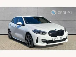 White Used 2022 BMW 118 M Sport Hatchback | £22,350 (Fair price)