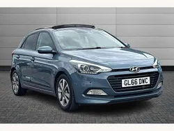 Aqua sparkling Used 2016 Hyundai i20 Premium SE Hatchback | £9,495 (Fair price)