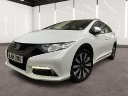 White Used 2014 Honda Civic SE Plus Estate | £8,990 (A bit pricey)