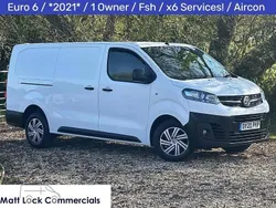 White Used 2021 Vauxhall Vivaro Van | £10,495 (Fair price)