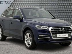 Blue Used 2018 Audi Q5 S-Line SUV | £18,990 (Fair price)