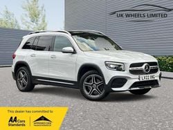 White Used 2022 Mercedes GLB200 AMG Line Premium Plus SUV | £29,190 (Good price)