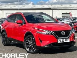 Red Used 2022 Nissan Qashqai Tekna SUV | £18,495 (A bit pricey)
