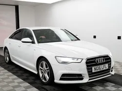 White Used 2016 Audi A6 S-Line Sedan | £12,649 (A bit pricey)