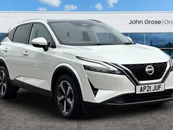 White Used 2021 Nissan Qashqai SUV | £18,495 (Fair price)