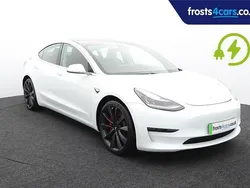 White Used 2020 Tesla Model 3 Long Range Sedan | £24,995 (Expensive)
