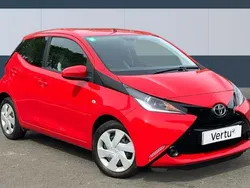 Red Used 2017 Toyota Aygo X-play Hatchback | £10,153 (Fair price)