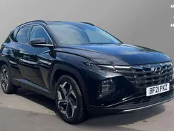 Phantom black Used 2021 Hyundai Tucson Ultimate SUV | £22,450 (Fair price)