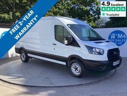 Frozen white (solid colour) Used 2022 Ford Transit | £16,495 (Good price)