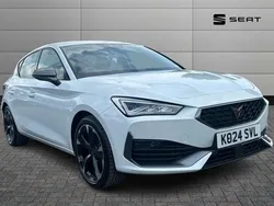 White Used 2024 Cupra Leon Hatchback | £20,995 (Fair price)