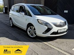 White Used 2014 Vauxhall Zafira SRi MPV | £2,950 (Fair price)