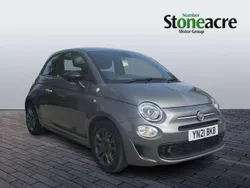 Grey Used 2021 Fiat 500 Hatchback | £9,995 (Fair price)