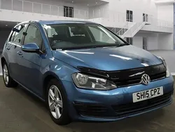 Blue Used 2015 VW Golf VII Match Hatchback | £6,145 (Good price)