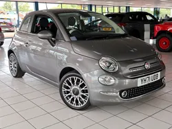 Grey Used 2021 Fiat 500 Dolcevita Hatchback | £10,189 (Fair price)