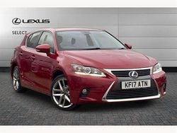 Red Used 2017 Lexus CT200h Executive Line Hatchback | £14,495 (Fair price)