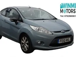 Blue Used 2010 Ford Fiesta Zetec Hatchback | £2,395 (Expensive)