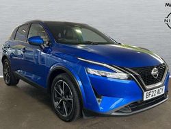 Blue Used 2022 Nissan Qashqai Tekna SUV | £18,150 (Fair price)