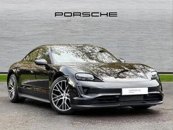 Black Used 2023 Porsche Taycan Sedan | £52,950 (Fair price)