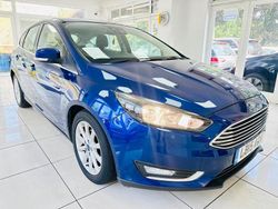 Blue Used 2015 Ford Focus Titanium Hatchback | £6,300 (Fair price)