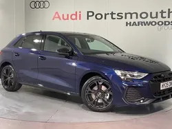 Blue Used 2025 Audi A3 e-tron Black Edition Hatchback | £36,990