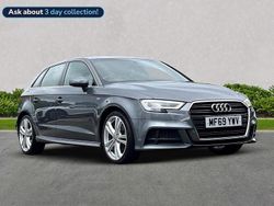Grey Used 2019 Audi A3 S-Line Hatchback | £14,599 (Fair price)