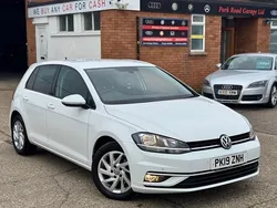 White Used 2019 VW Golf VII Match Hatchback | £9,490 (Fair price)