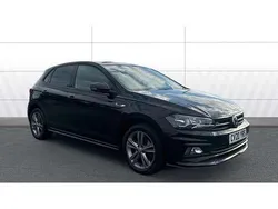 Black Used 2020 VW Polo R-line Hatchback | £13,960 (Fair price)