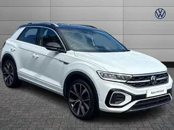 White Used 2023 VW T-Roc R-line SUV | £23,950 (Fair price)