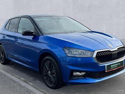 Race blue metallic black roof Used 2023 Skoda Fabia Colour Edition Hatchback | £15,850 (Fair price)