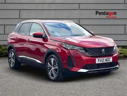 Ultimate red Used 2021 Peugeot 3008 Allure Premium SUV | £13,999 (Fair price)