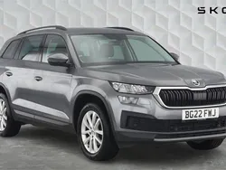 Graphite grey metallic Used 2022 Skoda Kodiaq SE SUV | £21,107 (Fair price)