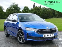 Blue Used 2025 Skoda Octavia SportLine Estate | £27,995